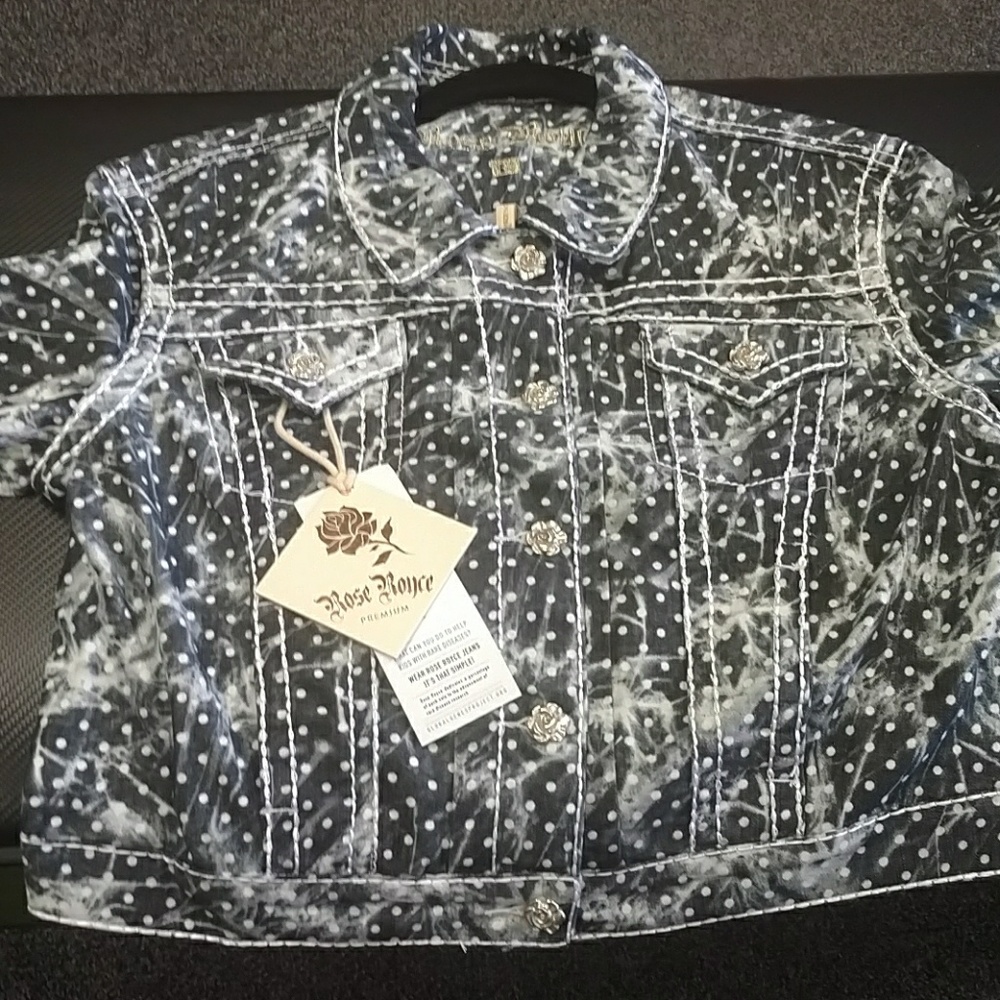 Rose Royce blue jean jacket